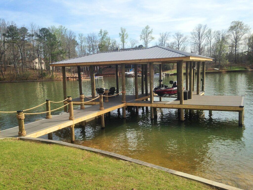 weather proofing dock